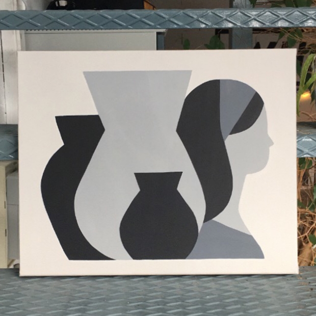 GIRL & POTS