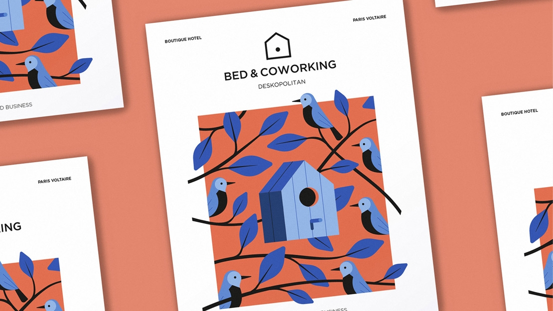 BED & COWORKING